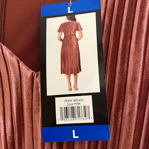 Women’s Briggs Pink Dress Large NWT - Picture 2 of 5